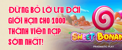 Thưởng Chào Mừng 100% Tân Thủ promotion banner